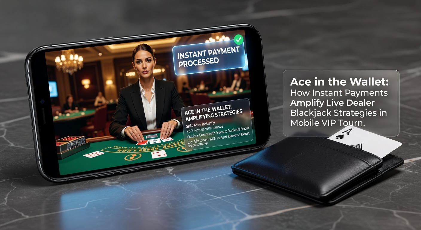 Grafiek toont chipgroei in blackjack toernooi met pieken bij instant betalingen, live dealer op achtergrond