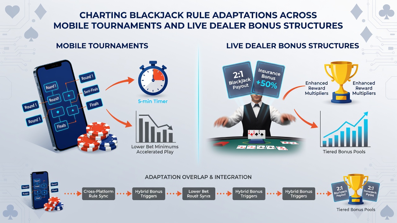 Analyse van bonusstructuren in live dealer blackjack sessies
