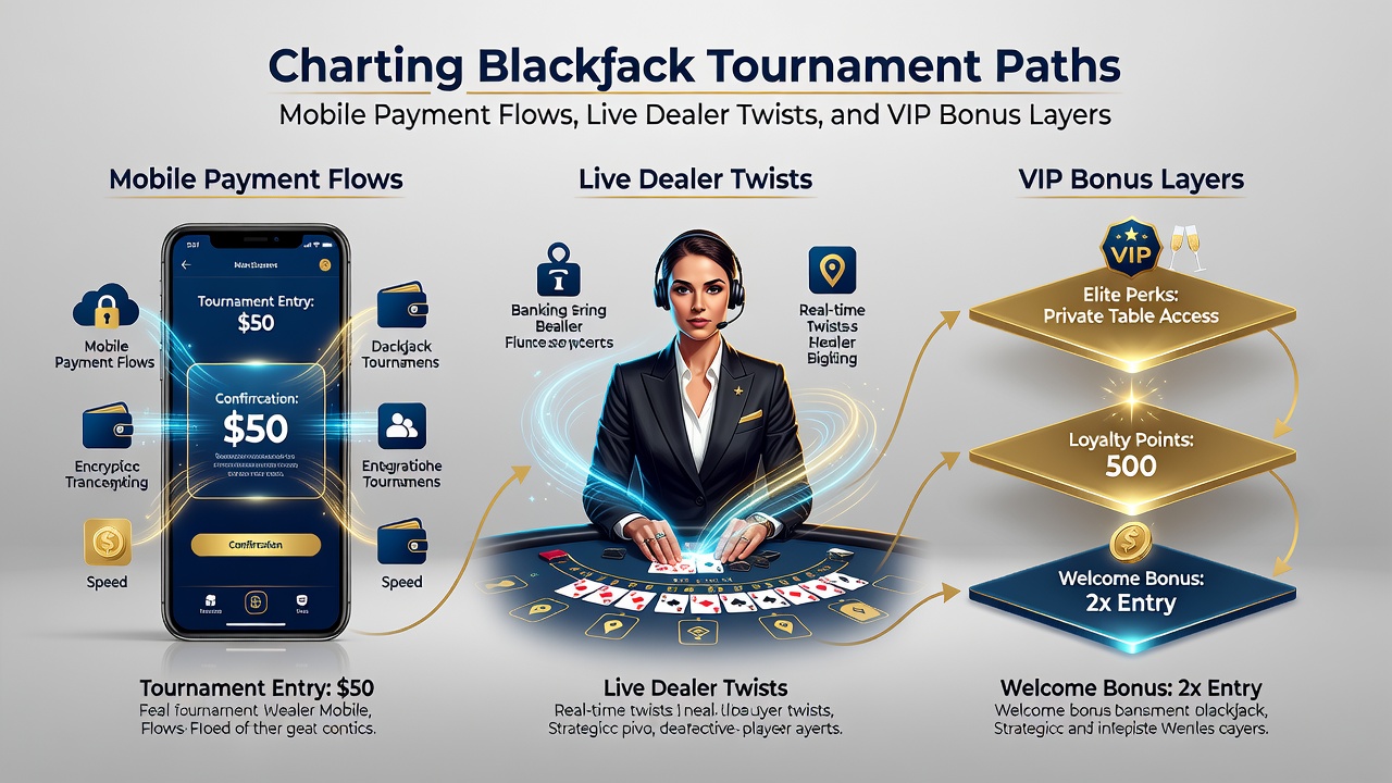 Live dealer blackjack met VIP bonusstructuren in een toernooi setting