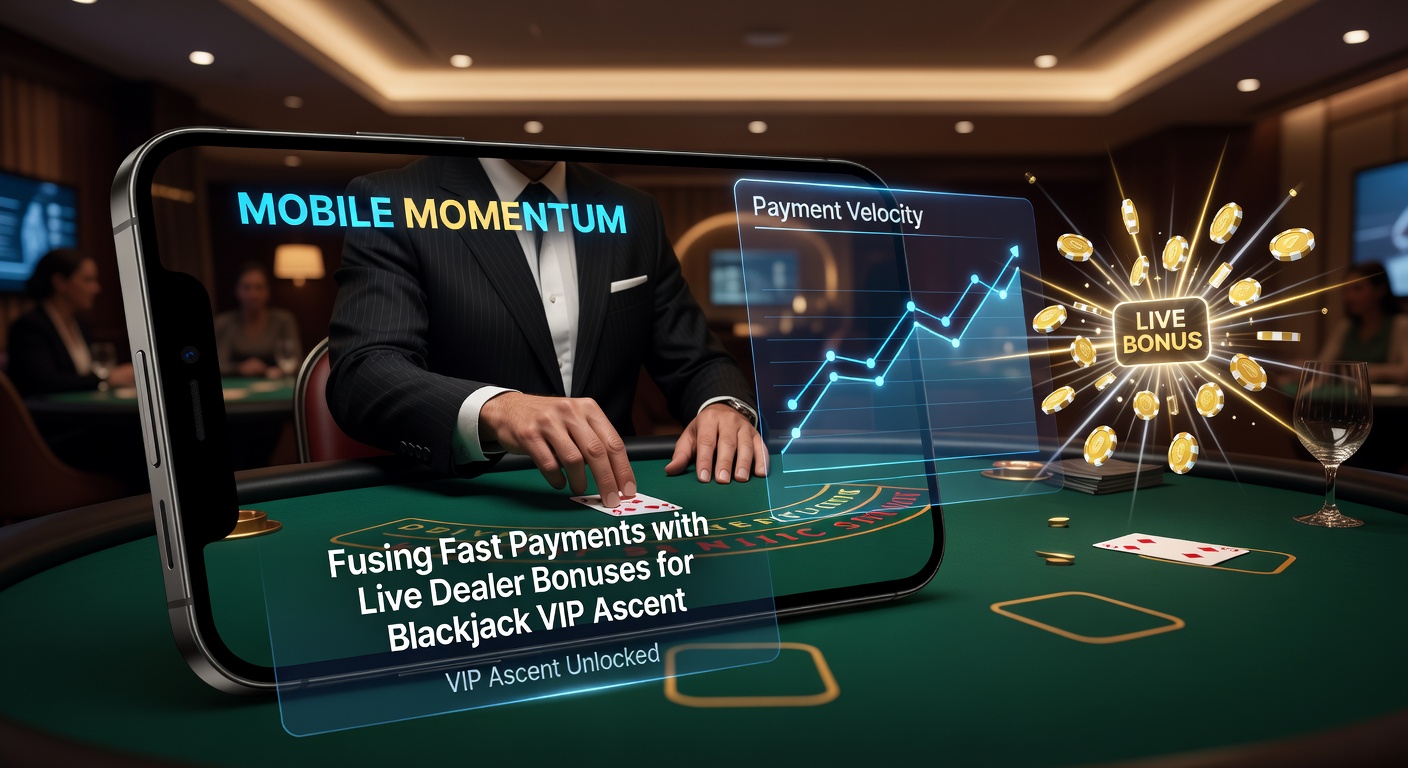 Live dealer blackjack tafel op mobiel met bonus icoon en snelle betaalopties zichtbaar