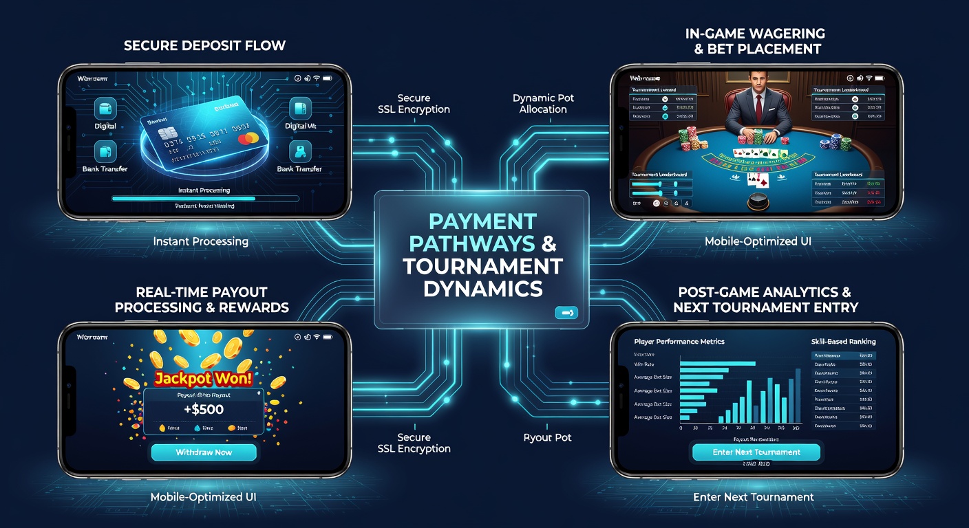Live dealer blackjack toernooi met mobiele betalingsintegratie
