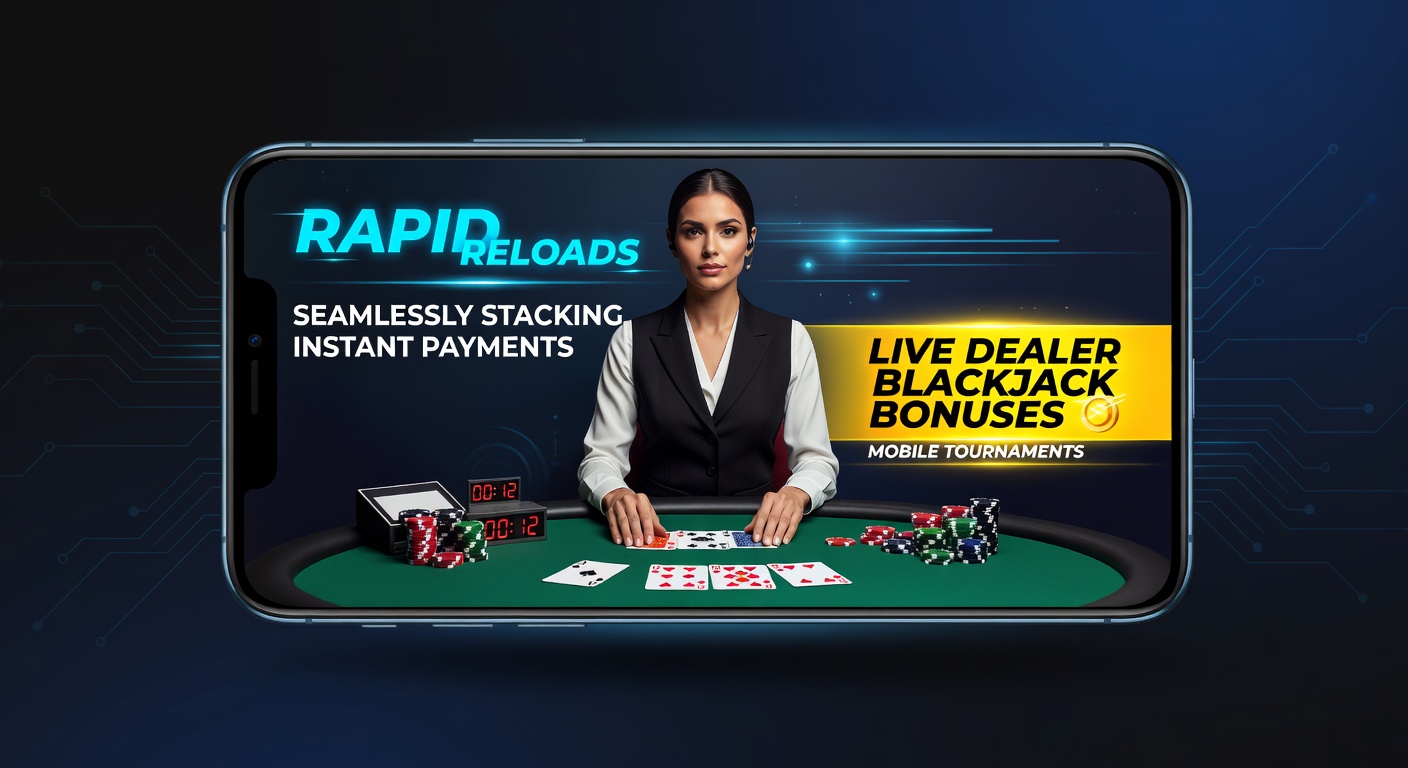 Mobiele blackjack toernooi met live dealer en snelle betalingsschermen