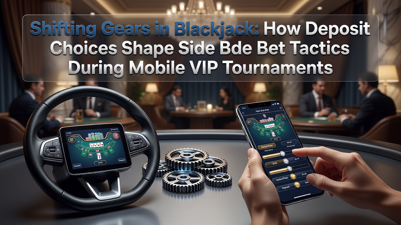 Mobiele blackjack VIP toernooi met focus op side bets en stortingsopties