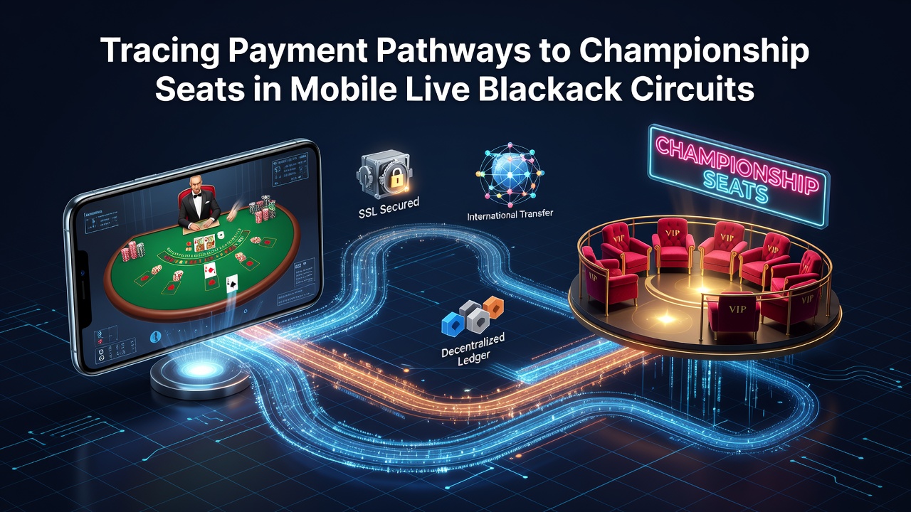Mobiele live blackjack circuits met betalingsstromen naar toernooien