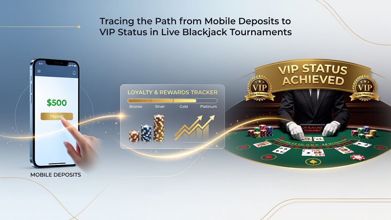 Live blackjack toernooi met VIP beloningen en mobiele interface